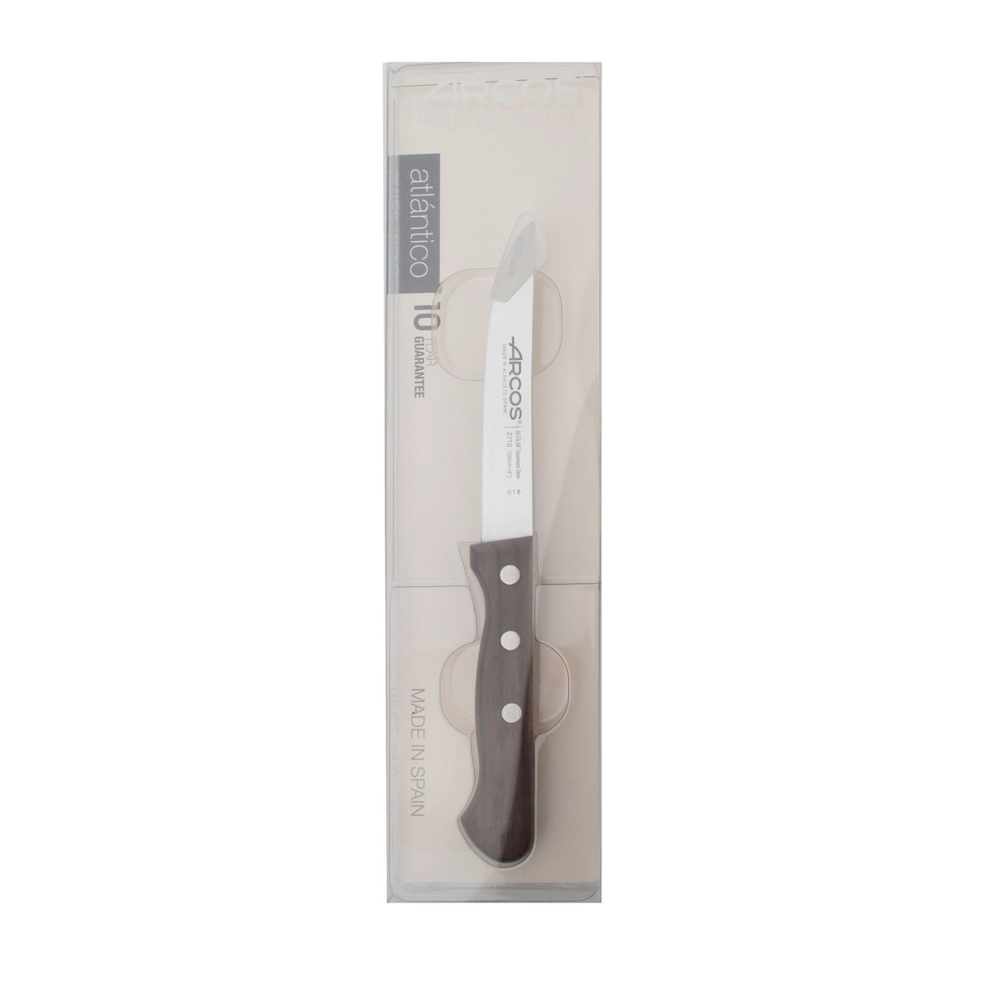 Нож кухонный овощной 10,5см ARCOS Atlantico арт. 271010