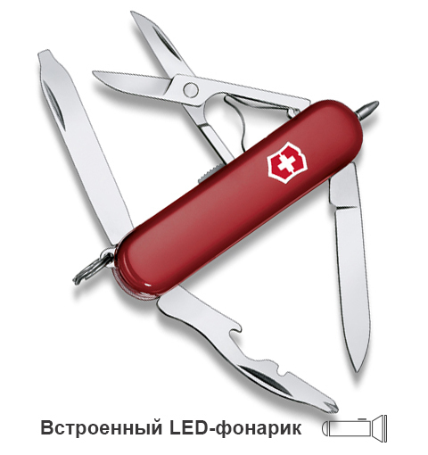 Нож-брелок Victorinox Classic Midnite Manager, 58 мм, 10 функций, красный* 0.6366
Нож-брелок Victorinox Classic Midnite Manager, 58 мм, 10 функций, красный* 0.6366