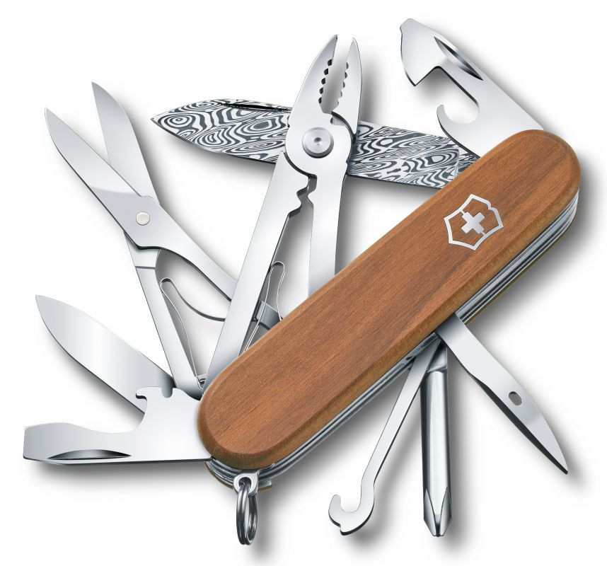 Нож Victorinox Damast LE, 91 мм, 15 функций, дерево (подар. упаковка) 1.4721.J18
Нож Victorinox Damast LE, 91 мм, 15 функций, дерево (подар. упаковка) 1.4721.J18