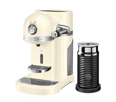 Кофемашина капсульная 1,4л KitchenAid Artisan Nespresso и Aeroccino (Кремовый) 5KES0504EAC
Кофемашина капсульная 1,4л KitchenAid Artisan Nespresso и Aeroccino (Кремовый) 5KES0504EAC