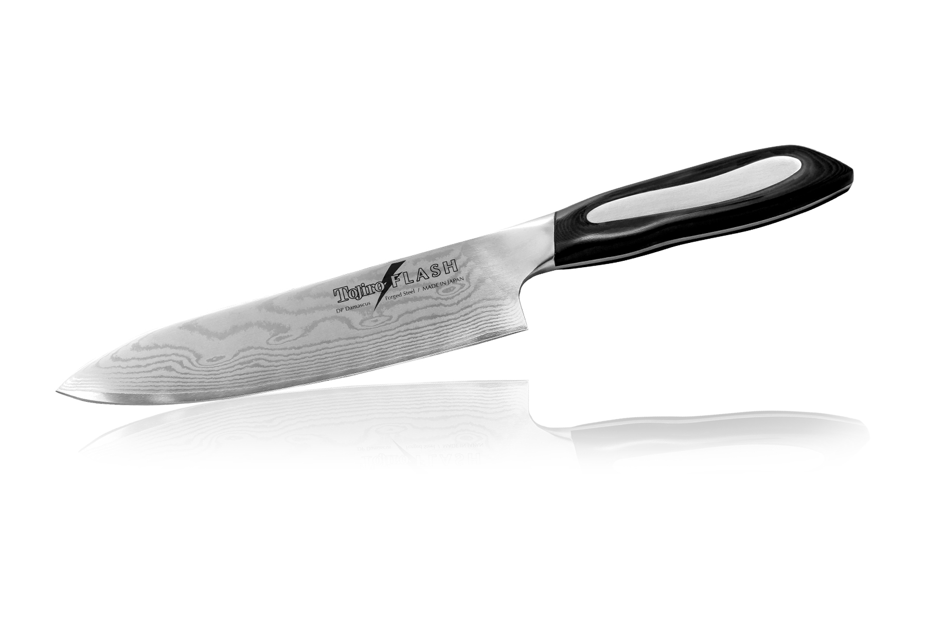 Нож кухонный стальной Шеф (270мм) Tojiro Flash Damascus FF-CH270