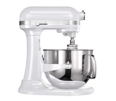 Миксер планетарный 6,9л KitchenAid ARTISAN (3 насадки) (Морозный жемчуг) 5KSM7580XEFP