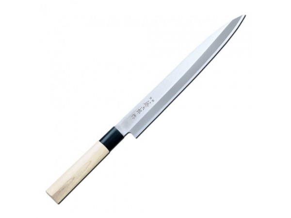 Нож кухонный стальной Янагиба (240мм) Tojiro Japanese Knife F-1057
