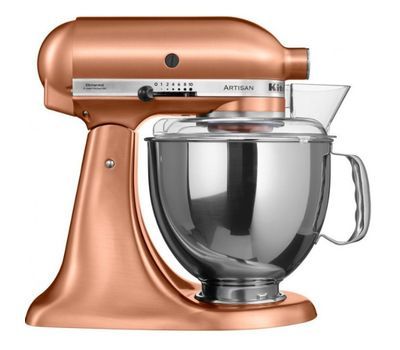 Миксер планетарный 4,83л KitchenAid (3 насадки) (Медный) 5KSM150PSECP