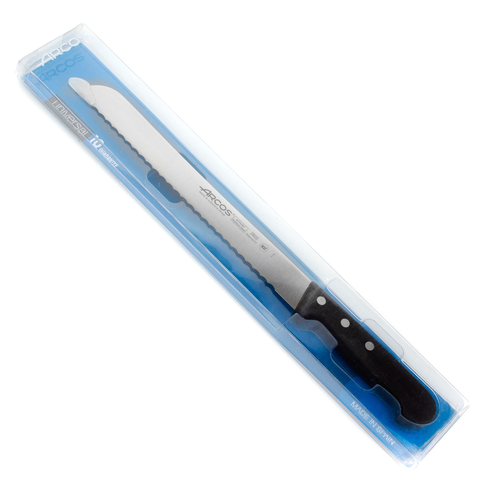 Нож кухонный для хлеба 25 см ARCOS Universal арт. 2822-B