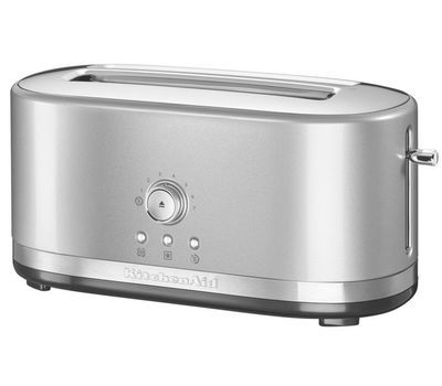 Тостер на 2 хлебца, удл.слоты, (7 степеней) KitchenAid (Серебристый) 5KMT4116ECU
Тостер на 2 хлебца, удл.слоты, (7 степеней) KitchenAid (Серебристый) 5KMT4116ECU