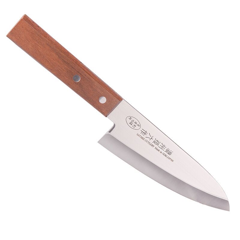 Нож кухонный Деба 15см SATAKE Natural Wood 803-748