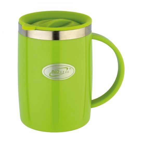 Кружка Biostal Flr (0,5 литра) с крышкой, зеленая NE-500-G
Кружка Biostal Flr (0,5 литра) с крышкой, зеленая NE-500-G