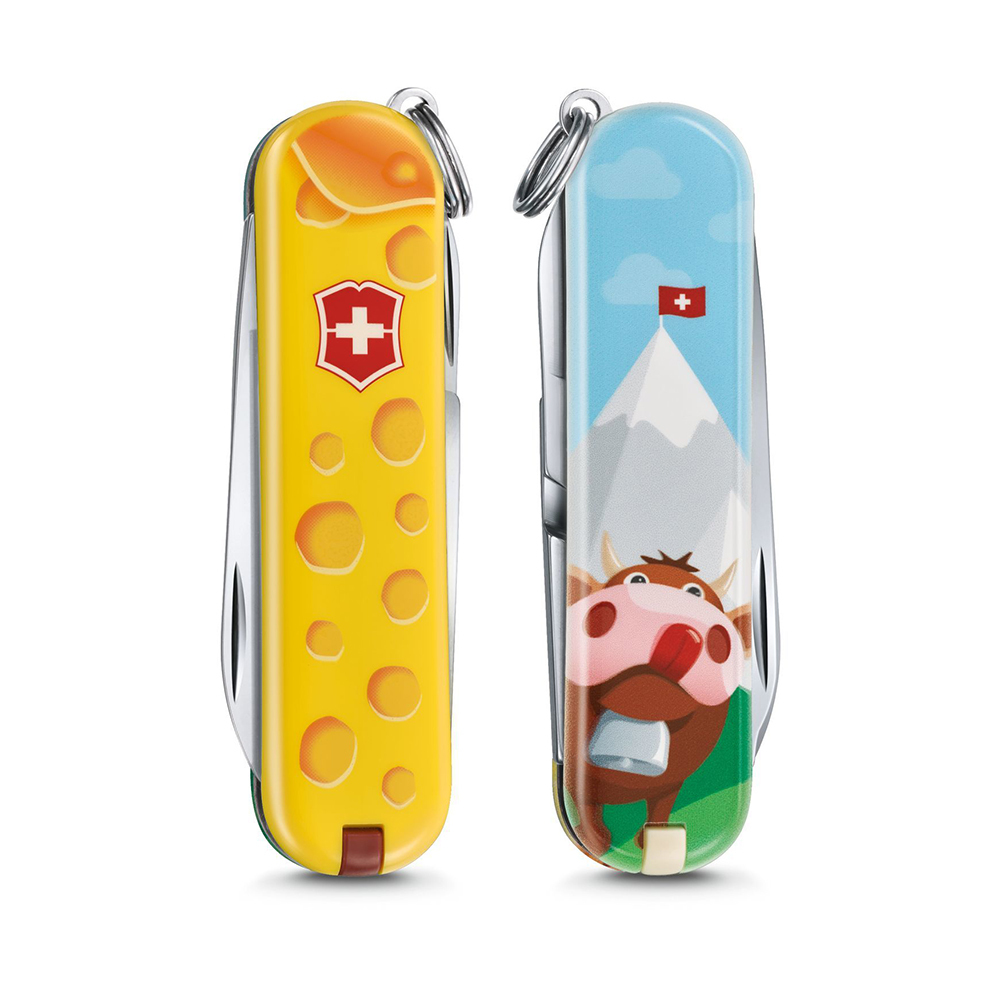 Нож-брелок Victorinox Classic LE 2019, 58 мм, 7 функций, "Alps Cheese" 0.6223.L1902
Нож-брелок Victorinox Classic LE 2019, 58 мм, 7 функций, "Alps Cheese" 0.6223.L1902