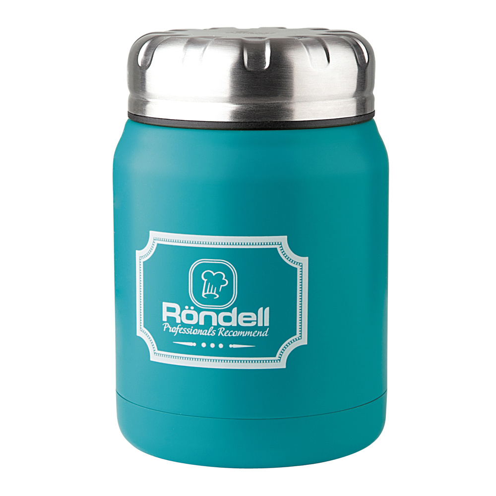 Термос для еды 0,5л Rondell Turquoise Picnic RDS-944 
Термос для еды 0,5л Rondell Turquoise Picnic RDS-944