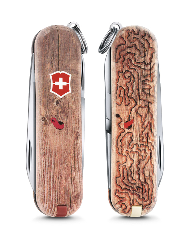 Нож-брелок Victorinox Classic LE 2017, 58 мм, 7 функций, "Woodworm" 0.6223.L1706 
Нож-брелок Victorinox Classic LE 2017, 58 мм, 7 функций, "Woodworm" 0.6223.L1706