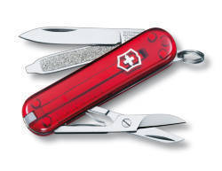 Нож-брелок Victorinox Classic, 58 мм, 7 функций, полупрозрачный красный 0.6223.T
Нож-брелок Victorinox Classic, 58 мм, 7 функций, полупрозрачный красный 0.6223.T
