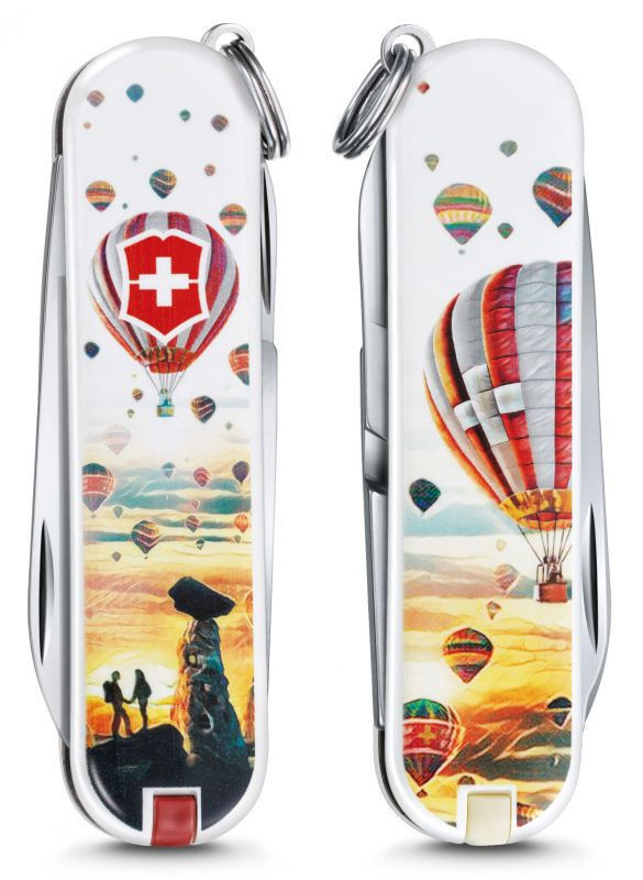 Нож-брелок Victorinox Classic LE 2018, 58 мм, 7 функций, "Cappadocia" 0.6223.L1804
Нож-брелок Victorinox Classic LE 2018, 58 мм, 7 функций, "Cappadocia" 0.6223.L1804