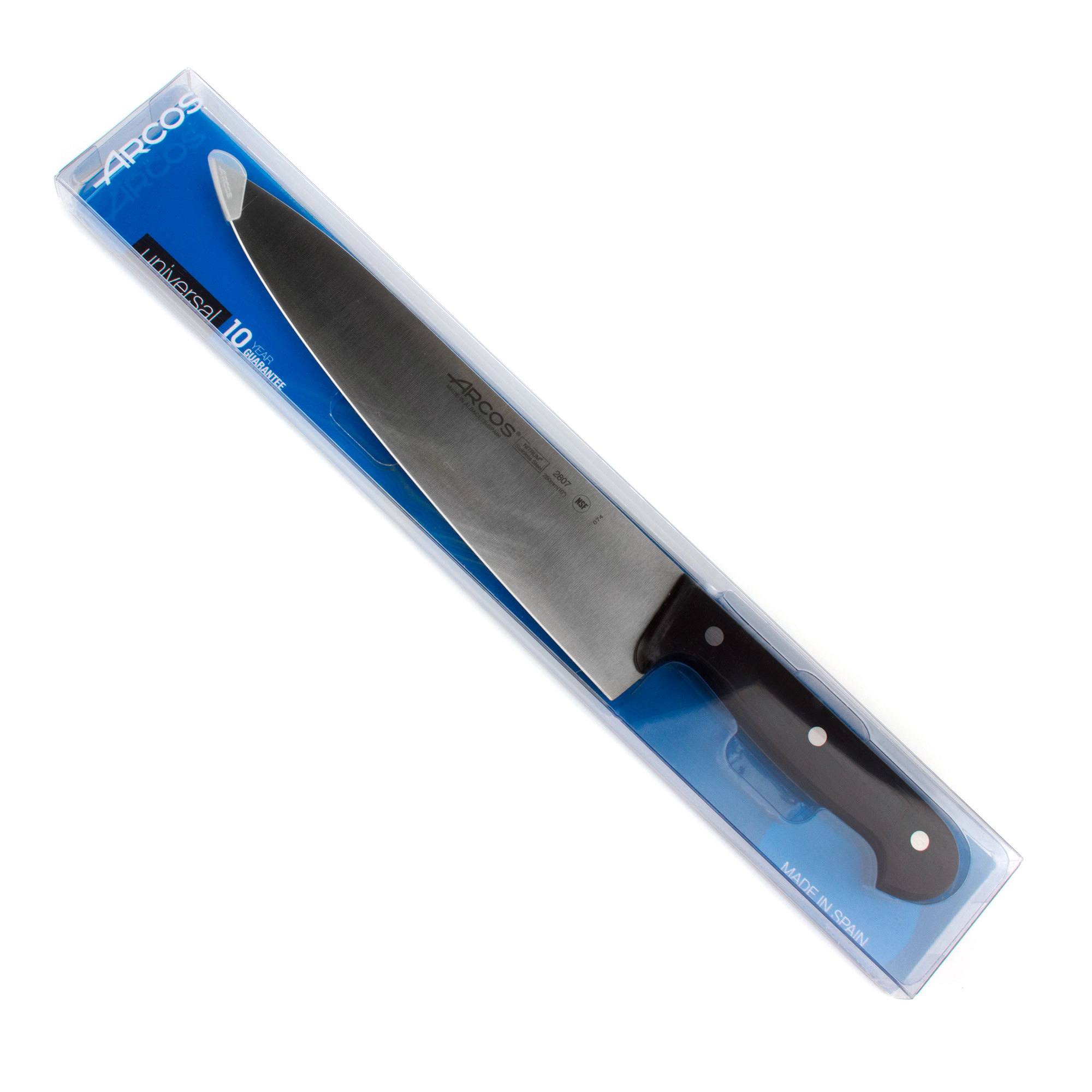 Нож кухонный Шеф 25 см ARCOS Universal арт. 2807-B