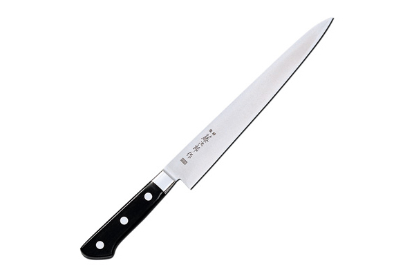 Нож кухонный стальной для нарезки, слайсер (240мм) Tojiro Western Knife F-805