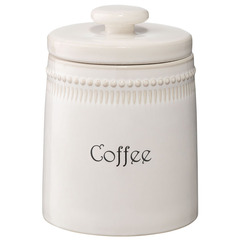 Банка для кофе белого цвета из коллекции Tkano Kitchen Spirit, 820 мл TK22-TW_JAR0001*