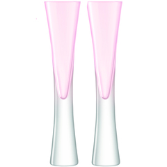 Набор из 2 бокалов-флейт Moya, 170 мл, розовый LSA International G474-04-436