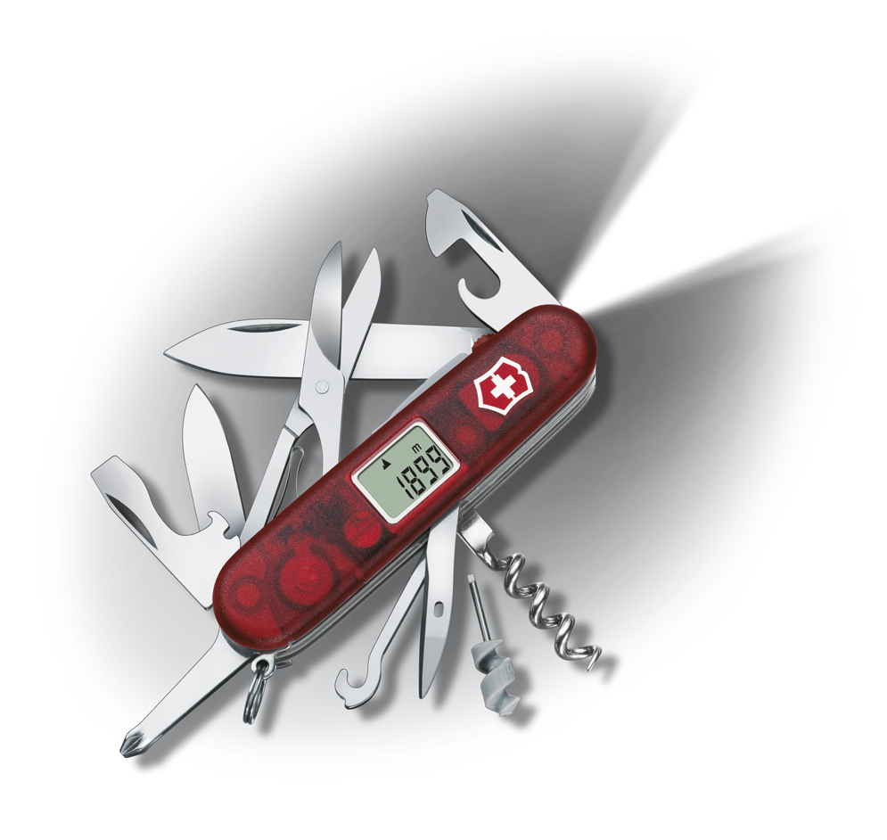 

Нож Victorinox Traveller Lite, 91 мм, 27 функций, полупрозрачный красный 1.7905.AVT