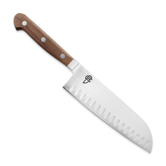 Нож кухонный Сантоку 18 см BERGER CUTLERY  Classic Walnut арт. BC200916
