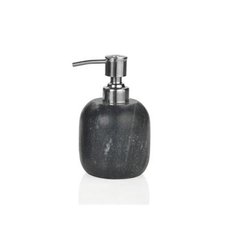 Диспенсер для жидкого мыла черный камень и хром Andrea House BA65104
