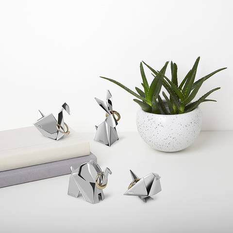 Подставки для колец Origami 3 шт. хром Umbra 1010123-158