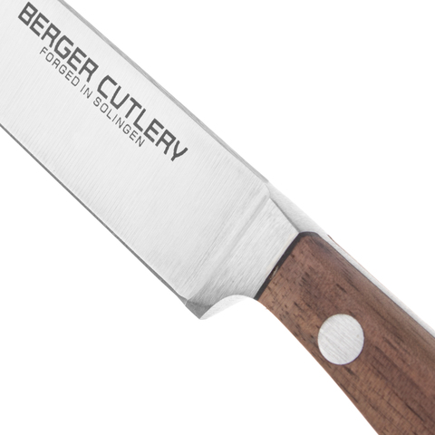 Нож кухонный для чистки и нарезки 12 см BERGER CUTLERY  Classic Walnut арт. BC201312