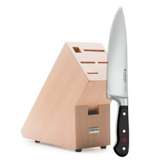Подарочный набор: кухонный Шеф нож 20см WUSTHOF Classic и светлой подставка арт. 9835-99