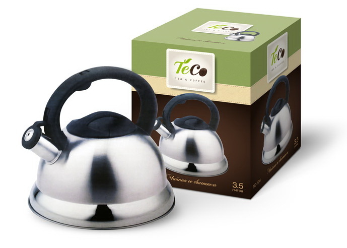 

Чайник со свистком 3,5л TECO TC-104