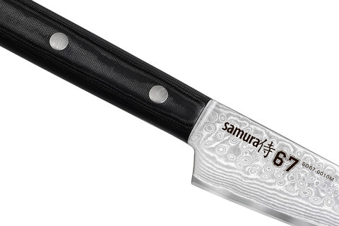 Нож кухонный овощной 98мм Samura 67 Damascus SD67-0010M