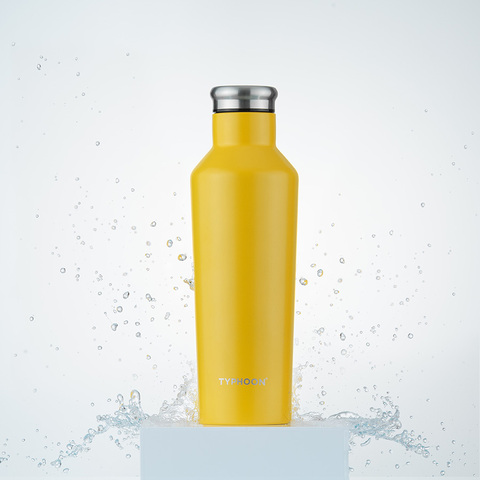 Бутылка Pure 800 мл желтая TYPHOON 1401.853V