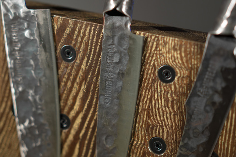 Комплект из 3 ножей Samura METEORA и подставки