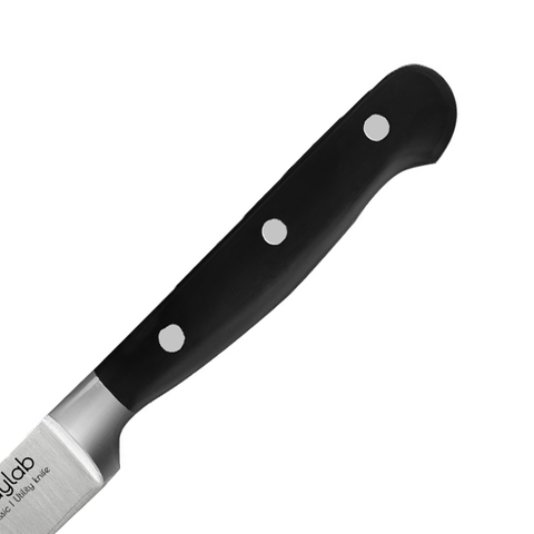 Кухонный нож универсальный для чистки и нарезки овощей, фруктов, колбасы и мяса Scandylab World Classic SWC002