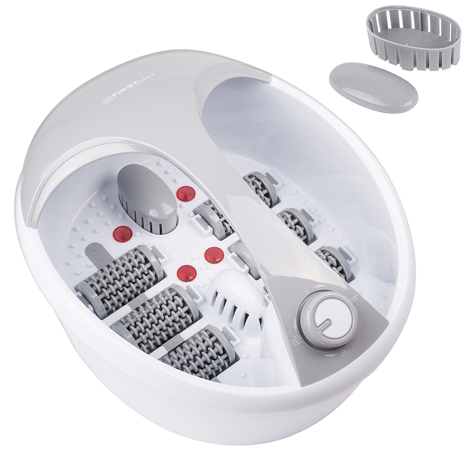 

Массажная ванночка для ног FIRST FA-8115-1 White/grey*