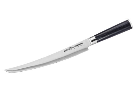 Нож кухонный стальной Танто 230мм Samura Mo-V SM-0046T/Y