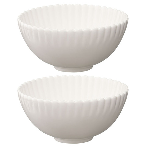 Набор из двух салатников  белого цвета из коллекции Tkano Kitchen Spirit, 750 мл TK22-TW_BW0002