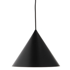 Лампа подвесная Benjamin XL, 35х?46 см, черная матовая, черный шнур Frandsen 153265001/100542