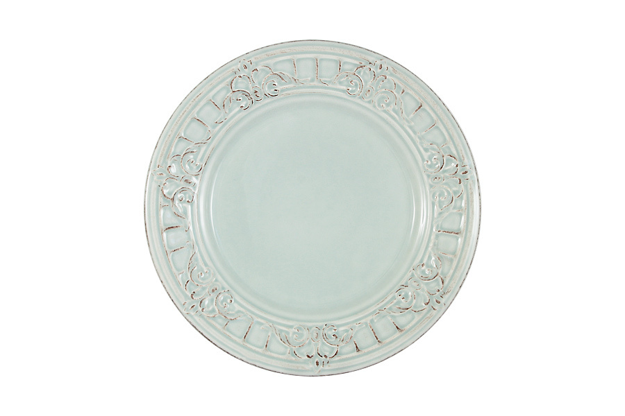 

Тарелка закусочная Venice (голубая) без инд.упаковки Matceramica 56428