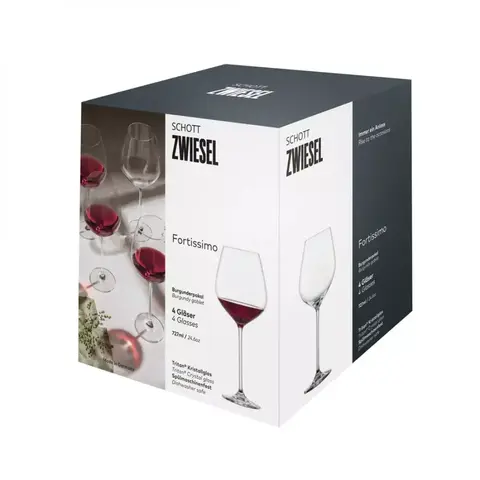 Набор из 4 бокалов для красного вина Burgundy 730 мл SCHOTT ZWIESEL Fortissimo арт. 123683