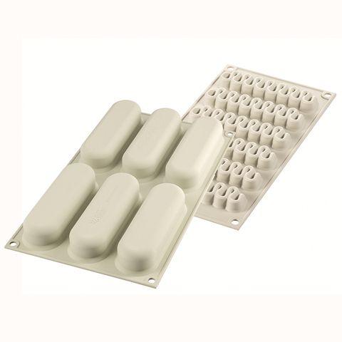 Набор из 2 силиконовых форм для приготовления эклеров Pop Eclair Silikomart 25.275.13.0065