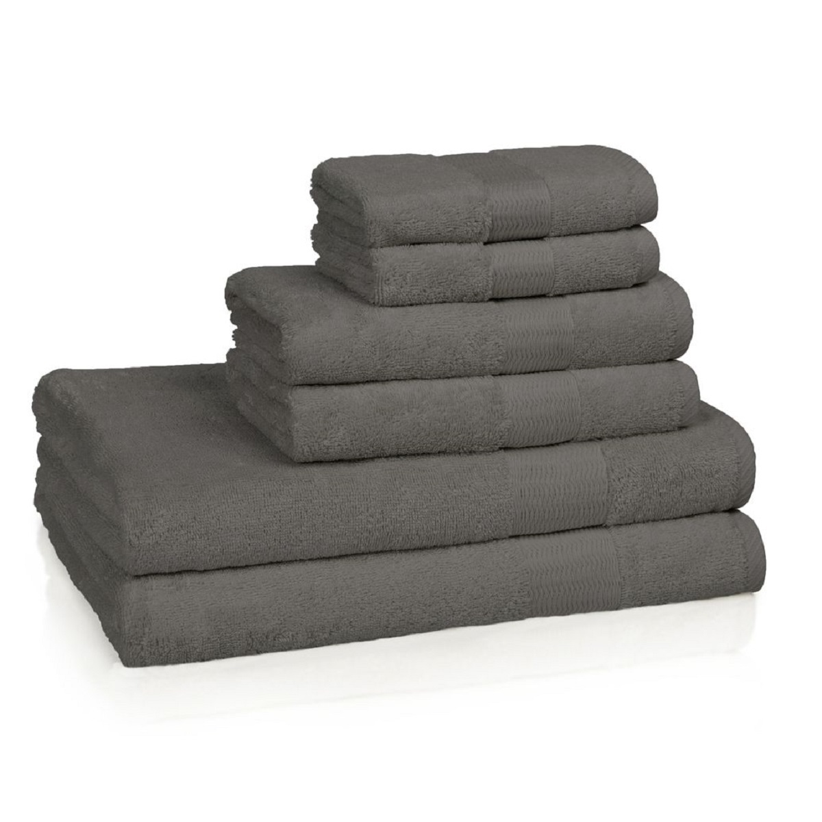 

Полотенце для рук 71х46 Kassatex Bamboo Grey BAM-110-G