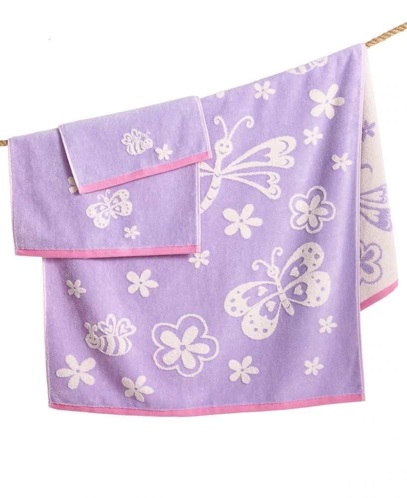 

Полотенце для рук 71х41 Kassatex Butterfly KKZ-110-BUF-LV