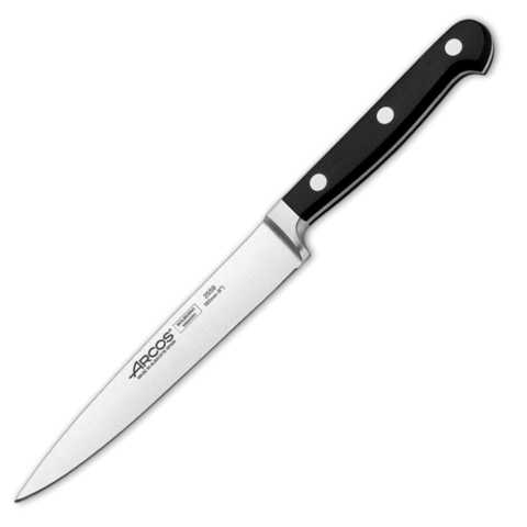 Набор из 3 кухонных ножей, ножниц и подставки ARCOS Clasica арт. 258700