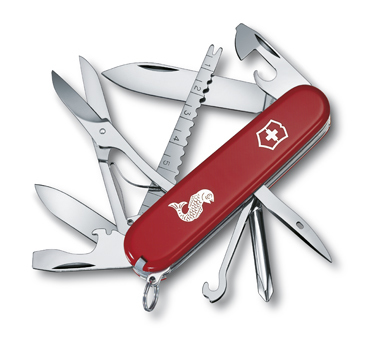 

Нож Victorinox Fisherman, 91 мм, 18 функций, красный* 1.4733.72