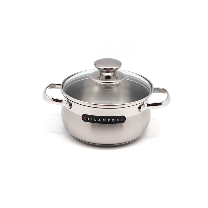 

Кастрюля 16см (1,6 л) Silampos Роял 633123VY1016