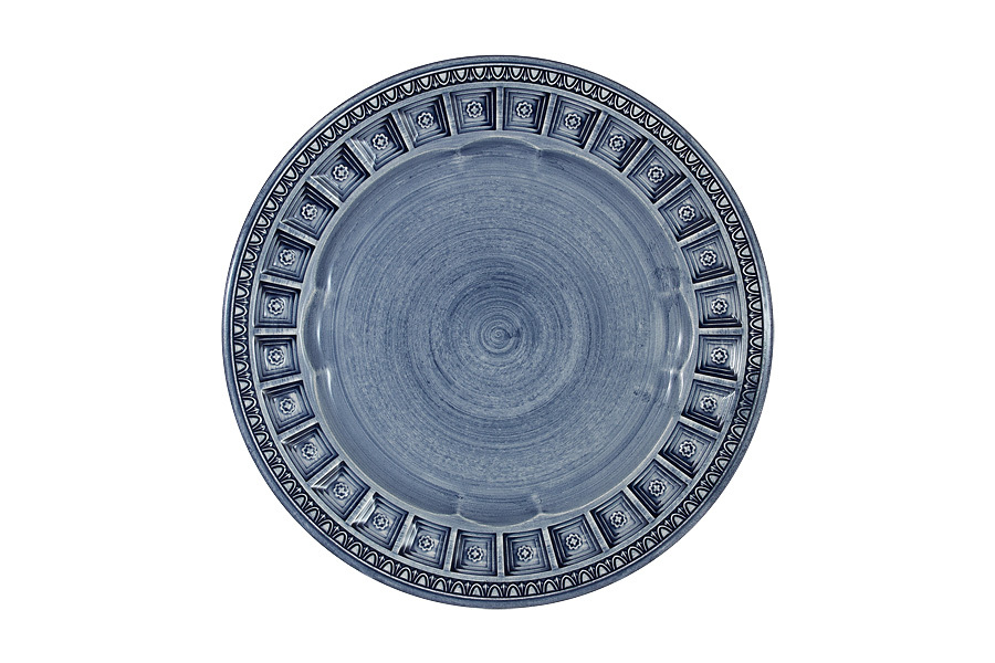 

Тарелка закусочная Augusta (синий) без инд.упаковки Matceramica 57528