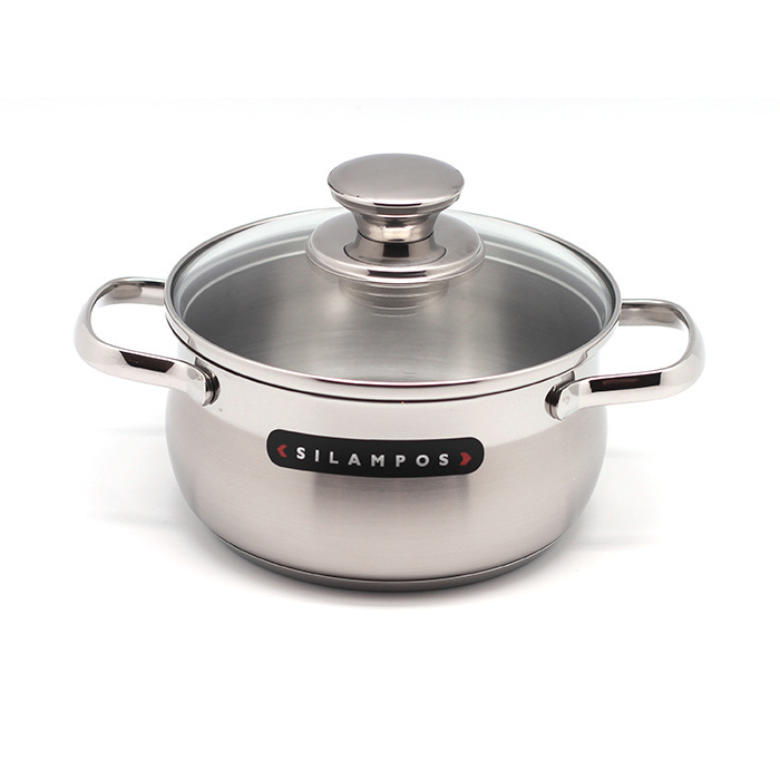 

Кастрюля 22см (3,5л) Silampos Роял 633123VY1022