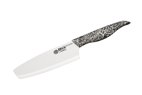 Нож керамический Накири 165мм Samura INCA SIN-0043W/K