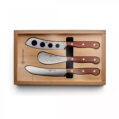 Набор ножей для сыра и салями, 3 шт WUSTHOF Charcuterie set арт.9548