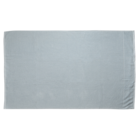 Полотенце банное фактурное голубого цвета из коллекции Essential, 90х150 см Tkano TK20-BT0001