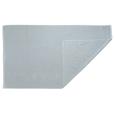 Полотенце банное фактурное голубого цвета из коллекции Essential, 90х150 см Tkano TK20-BT0001